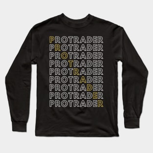 PROTRADER Crossword Artwork Long Sleeve T-Shirt